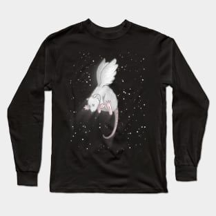 Winged Star Rat Long Sleeve T-Shirt